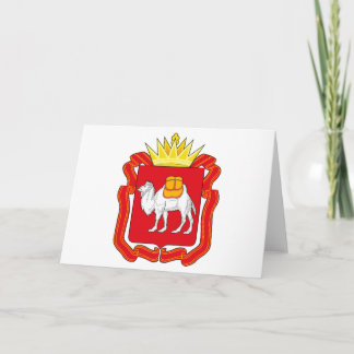Chelyabinsk Coat of Arms Greeting Card