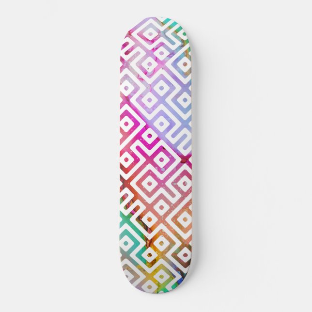 Chem 7 Tribal Maze Skateboard (Front)
