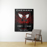 CHEMAWA (Best Ever) - Medium (50" x 60") Tapestry<br><div class="desc">Rock this on your wall... My drawing I put to life... it shows my love, pride and appreciation for this school "Chemawa" that I practically lived at over the course of my teenage years. I enjoyed my times spent here and have made a lot of really cool friends that are...</div>