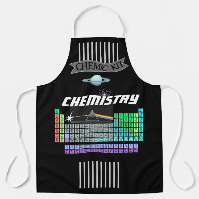 Chemic Kit Periodic Table Apron (Front)