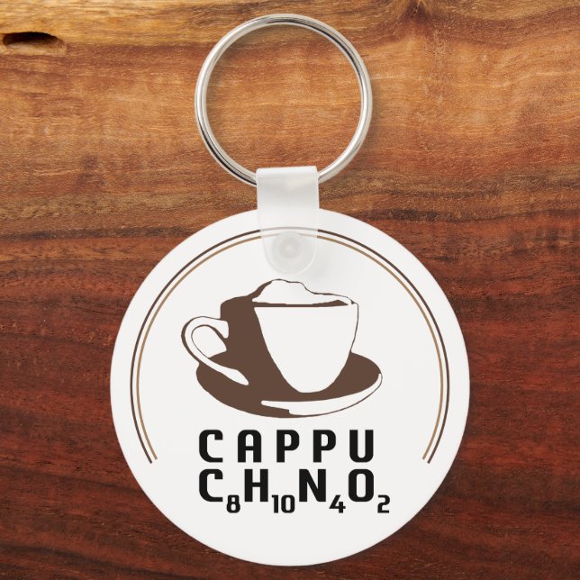 Chemical Cappuccino Key Ring (Front)