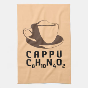 Chemical Cappuccino Tea Towel