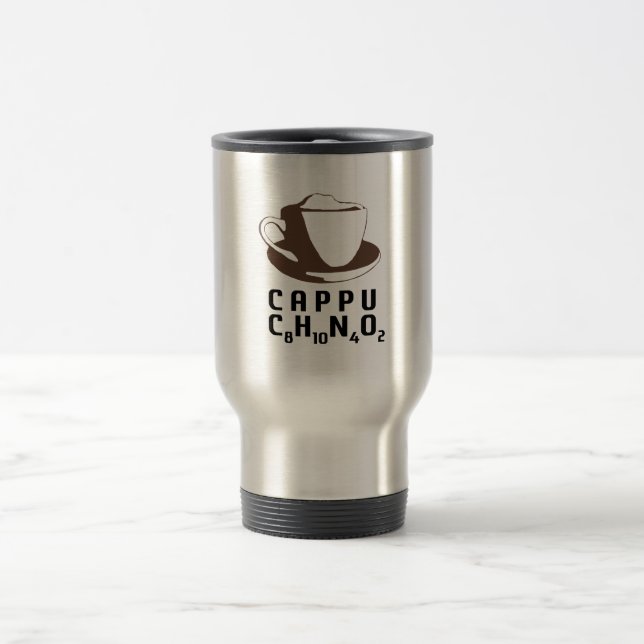 Chemical Cappuccino Travel Mug (Center)