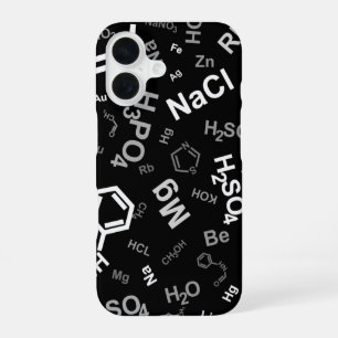 Chemical Compounds Elements iPhone 16 Case