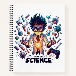 Chemical Concoction Game On, Science Theme Notebook