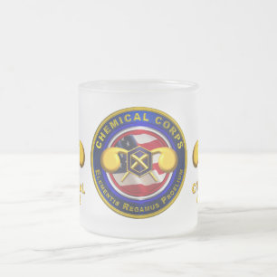 Chemical Corps Frosted Glass Coffee Mug