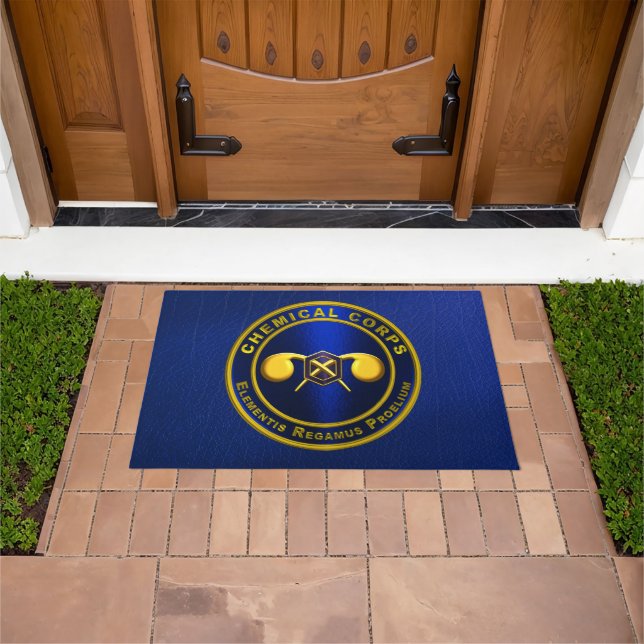Chemical Corps Veteran Doormat (Outdoor)
