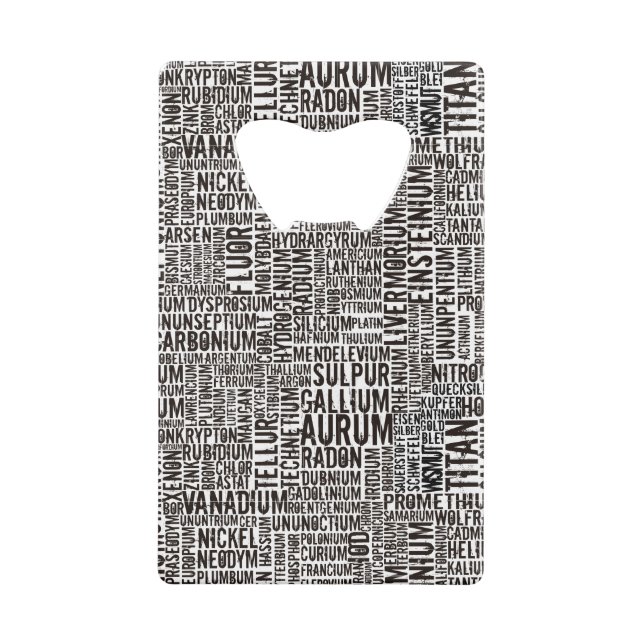 Chemical Elements (Back)