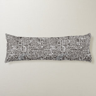 Chemical Elements Body Cushion