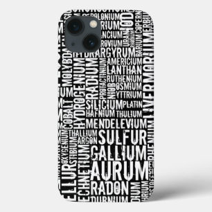 Chemical Elements iPhone 13 Case