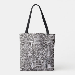Chemical Elements Tote Bag