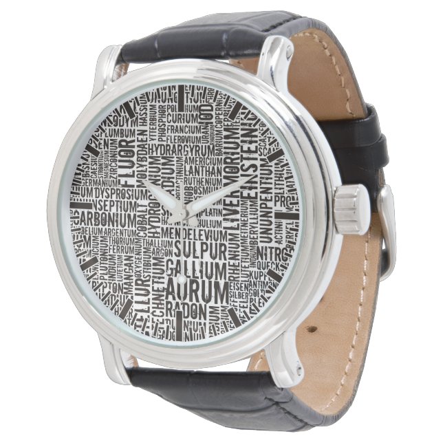 Chemical Elements Watch (Angled)