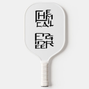 Chemical Engineer Character Pickleball Paddle