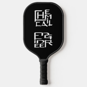 Chemical Engineer Character Pickleball Paddle