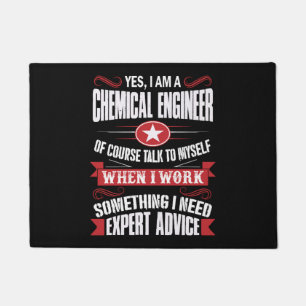 Chemical Engineer CHRISTMAS GIFT Doormat