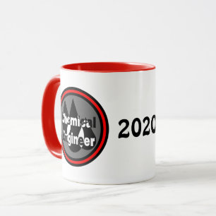 Chemical Engineer Drops Circle Mug