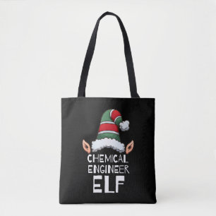 Chemical Engineer Elf Christmas Holidays Xmas Tote Bag
