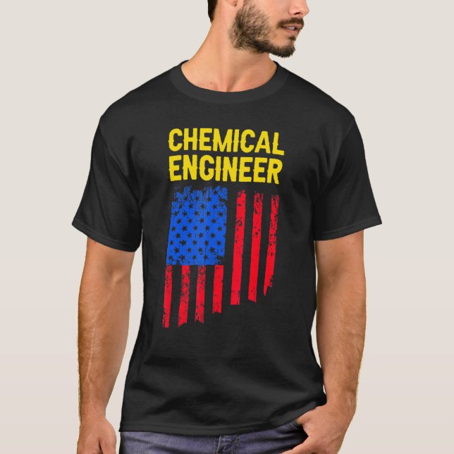 Chemical Engineer Engineering 25 T-Shirt (Front)