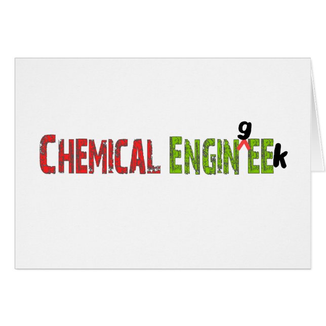 Chemical Engineer (EnginGEEK) Funny Gifts (Front Horizontal)