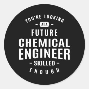Chemical Engineer Gift Classic Round Sticker