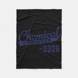 Chemical Engineer Graduation 2026 Premium Tri-blen Fleece Blanket