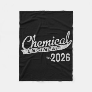 Chemical Engineer Graduation 2026 Premium Tri-blen Fleece Blanket