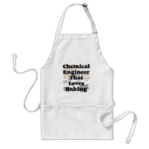 Chemical Engineer Loves Baking Standard Apron