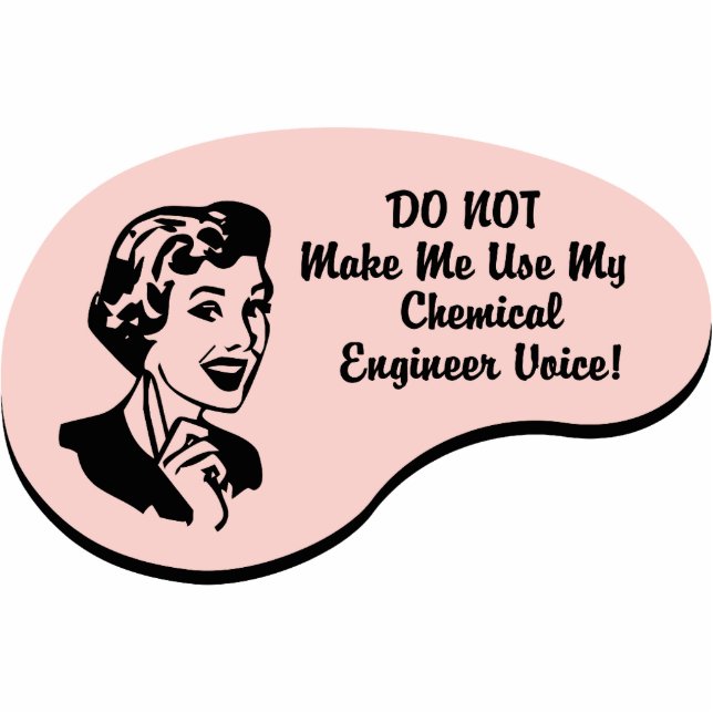 Chemical Engineer Voice Photo Sculpture Decoration (Front)