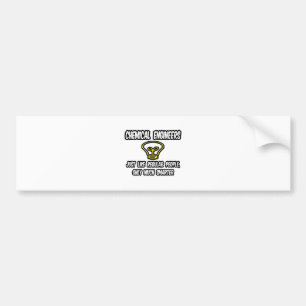 Chemical Engineers..Regular People, Only Smarter Bumper Sticker