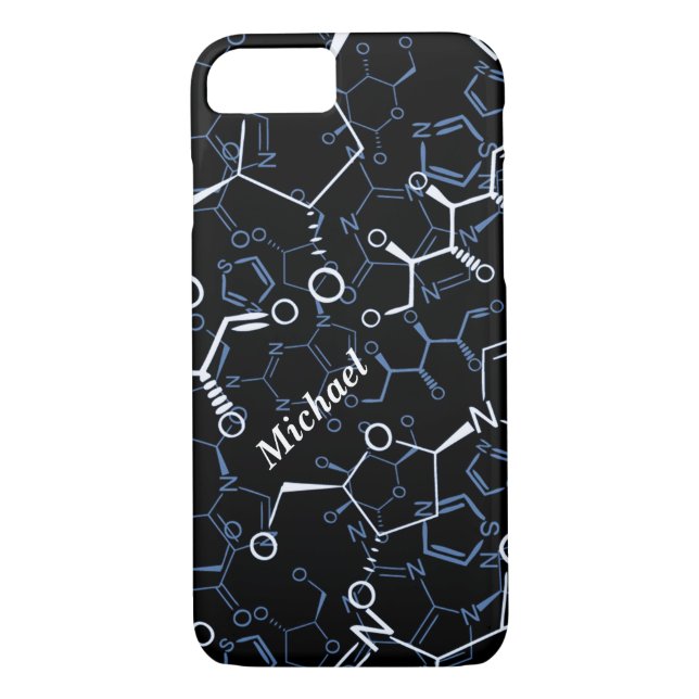 Chemical Formula Chemistry Gifts Case-Mate iPhone Case (Back)