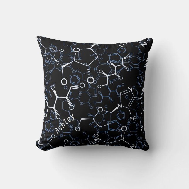 Chemical Formula Chemistry Gifts Cushion (Front)