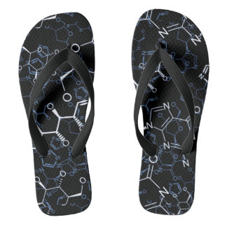 Chemical Formula Chemistry Gifts Flip Flops