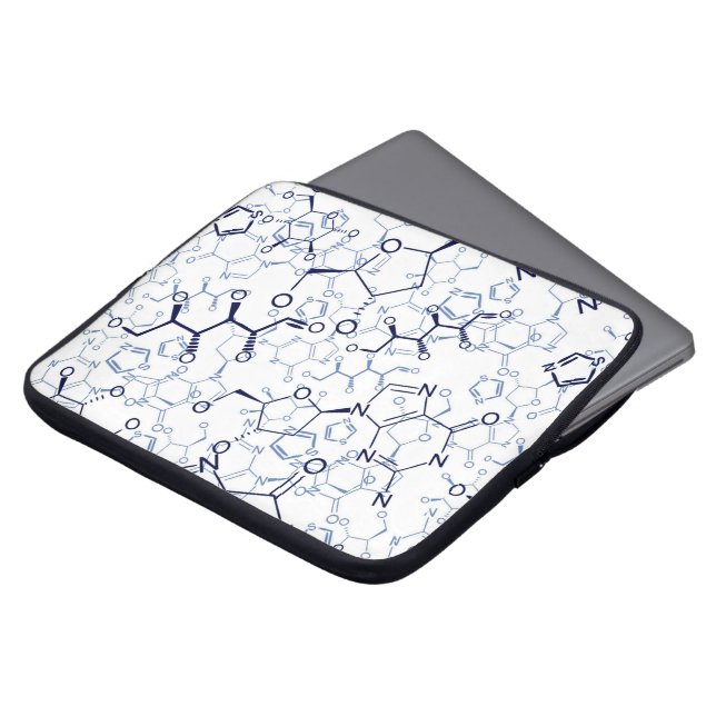 Chemical Formula Chemistry Gifts Laptop Sleeve (Front Top)