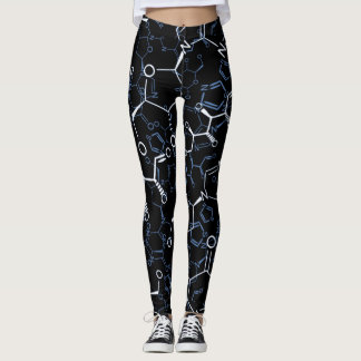 Chemical Formula Chemistry Gifts Leggings