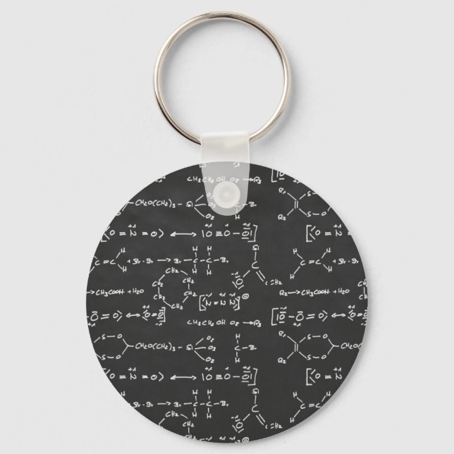 Chemical formula writing key ring (Front)