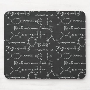 Chemical formula writing mouse mat