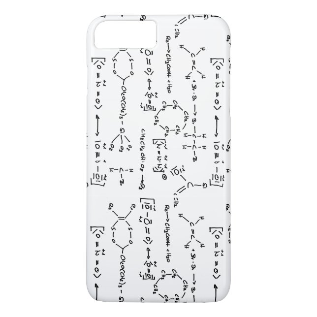 Chemical formulas Case-Mate iPhone case (Back)