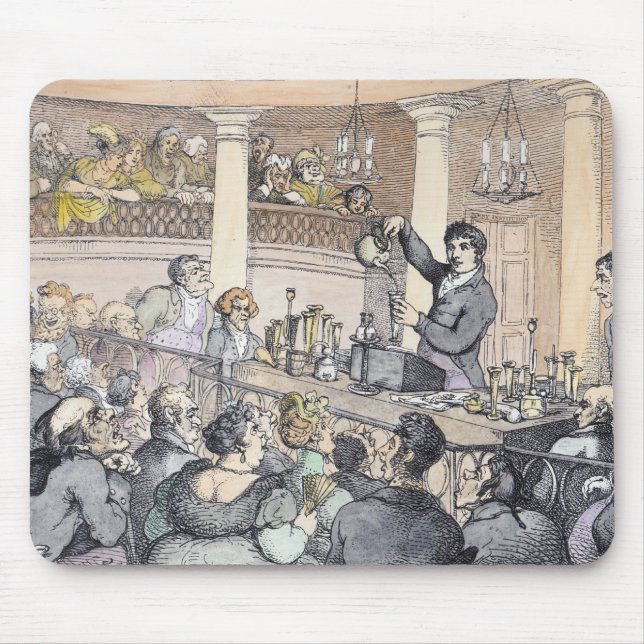Chemical Lectures, c.1809 Mouse Mat (Front)