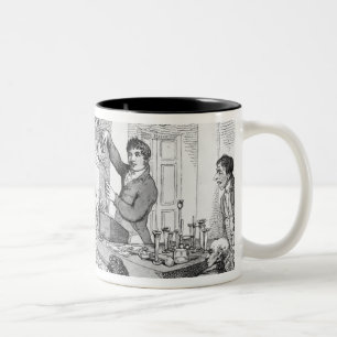 Chemical Lectures, c.1809 Two-Tone Coffee Mug
