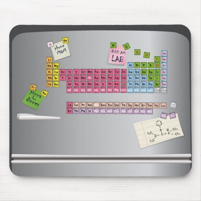 chemical refrigerator mouse mat (Front)