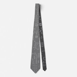 Chemical scribbles   neck tie