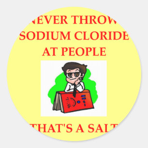 CHEMIST2.png Classic Round Sticker