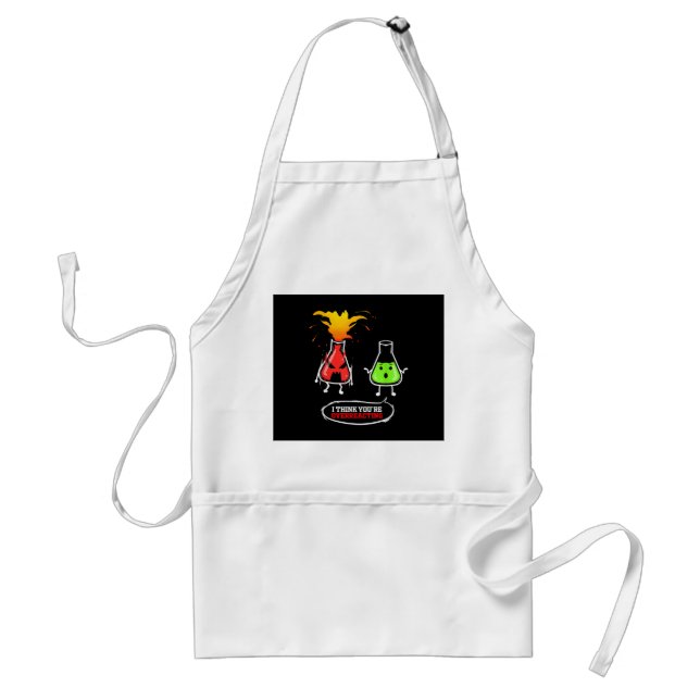Chemist   Chemical Lab Chemistry You Are Overreact Standard Apron (Front)