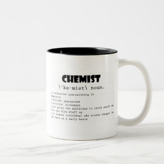 Chemist Definition Two-Tone Coffee Mug