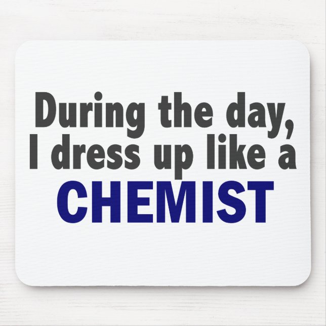 Chemist During The Day Mouse Mat (Front)