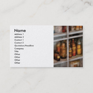 Chemist - Flavour Lab Business Card