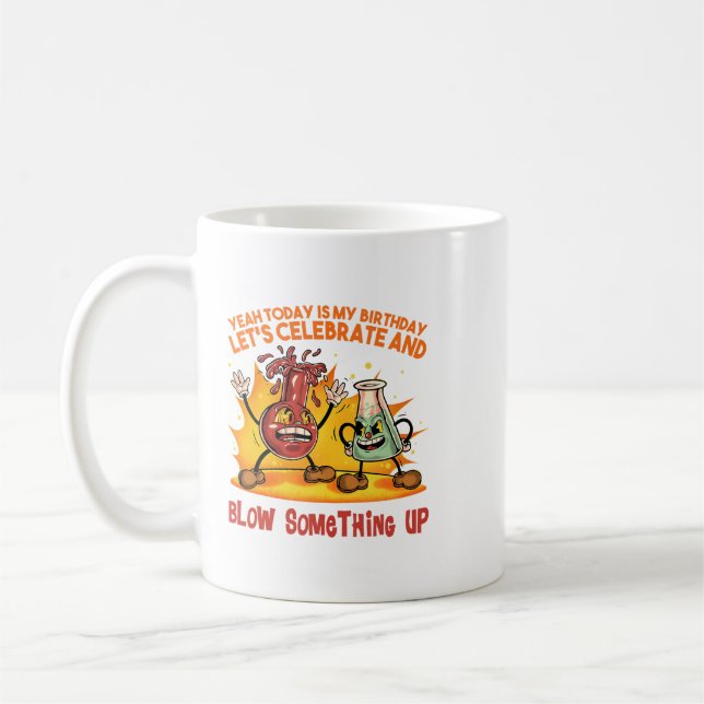 Chemist Job Chemistry Science Chemist Student Funn Coffee Mug (Left)