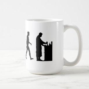 Chemist pharmacist chemistry evolution work coffee mug