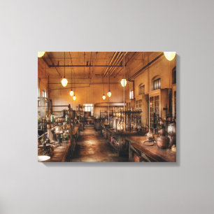 Chemist - The Chem Lab Canvas Print