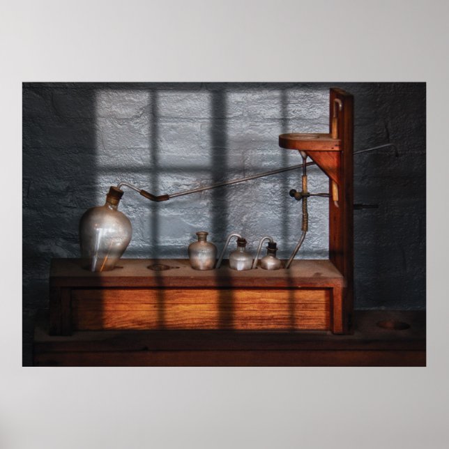 Chemist - The Science experiment Poster (Front)